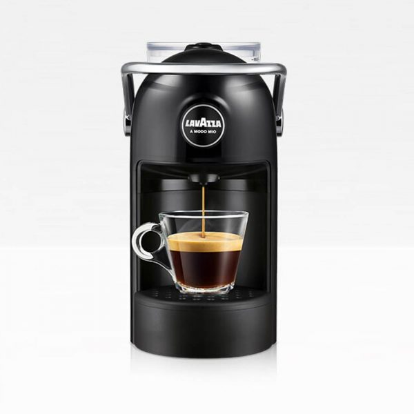 Aparat Lavazza Modo Mio Jolie CRNI pogled sprijeda - Espresso Kapsule Megatrend Coffee Shop