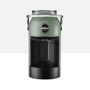 Aparat-Lavazza-Modo-Mio-Jolie-EVO-ZELENI-pogled-sprijeda---Espresso-Kapsule-Megatrend-Coffee-Shop