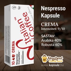 Nespresso kapsule CREMA