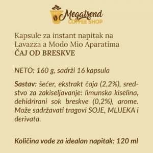 Lavazza-a-modo-mio---napitak---sastav-ČAJ-OD-BRESKVE