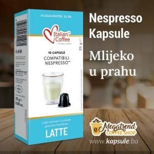 Nespresso kapsule BiH LATTE