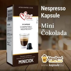 Nespresso kapsule BiH MINICIOK MINI ČOKOLADA