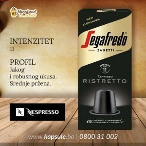 Nespresso kapsule BiH SEGAFREDO RISTRETTO