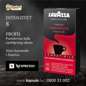 Nespresso kapsule BiH LAVAZZA ARMONICO