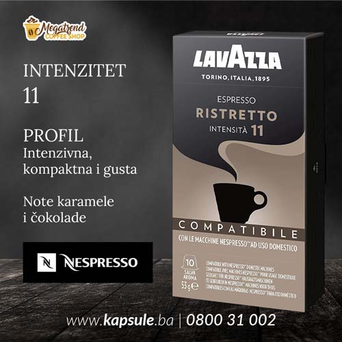 Nespresso kapsule BiH LAVAZZA RISTRETTO