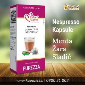 Nespresso Kapsule ČAJ MENTA ŽARA SLADIĆ BiH