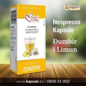 Nespresso Kapsule ČAJ ĐUMBIR I LIMUN BiH