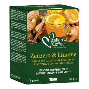 Lavazza a Modo Mio Kapsule ČAJ ĐUMBIR I LIMUN