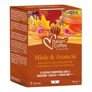 Lavazza a Modo Mio Kapsule ČAJ KAMILICA MED I NARANDŽA