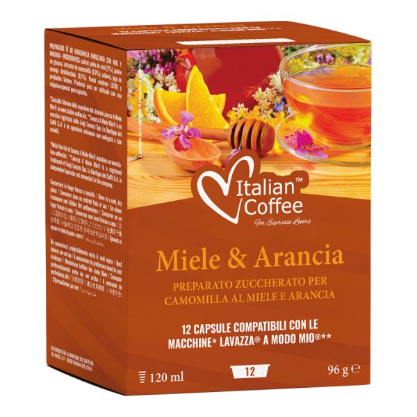 Lavazza a Modo Mio Kapsule ČAJ KAMILICA MED I NARANDŽA