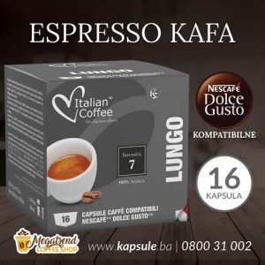 Dolce Gusto espresso Kapsule LUNGO