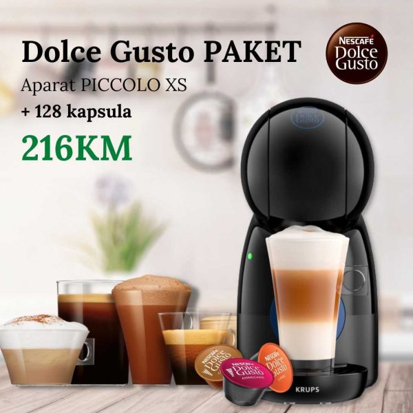 Aparat za Dolce Gusto Kapsule PICCOLO XS PAKET