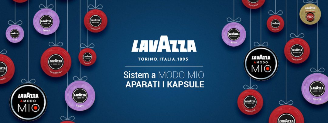 LAVAZZA - Istorija i razvoj poznate kompanije za proizvodnju kafe 5 Lavazza Baner za prodavnicu V2