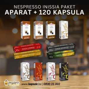 NEspresso inissia paket +120 kapsula 2