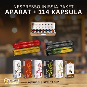 Aparat za Nespresso Kapsule INISSIA paket