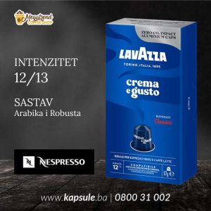 Nespresso kompatibilne kapsule LAVAZZA CREMA e GUSTO CLASSICO