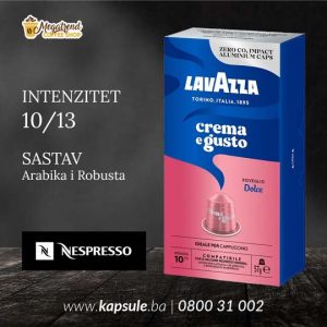 Nespresso kompatibilne kapsule LAVAZZA CREMA e GUSTO DOLCE