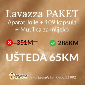 Lavazza Modo Mio Jolie PAKET + Mutilica