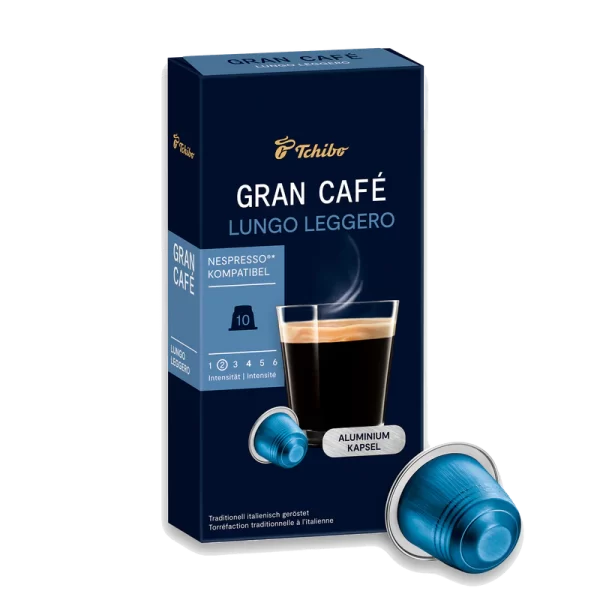 Nespresso kompatibilne kapsule TCHIBO LUNGO LEGGERO