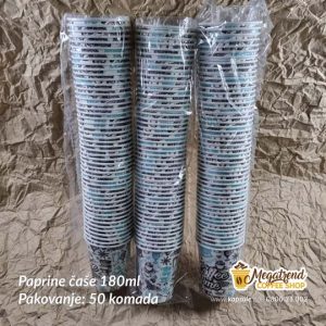 Paprine čaše 50 komada 180ml
