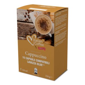 Kutija sa 15 kapsula Italian Coffee Cappuccino Classico kompatibilnih s Lavazza Blue® aparatima
