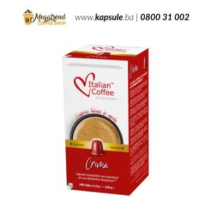 Nespresso kompatibilne kapsule Italian Coffee ESPRESSO CREMA – 100 kapsula