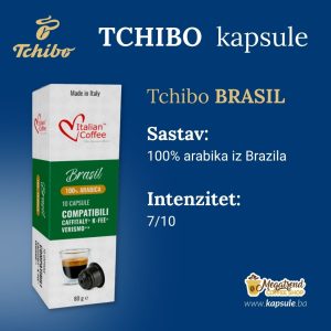 Tchibo Caffisimo kompatibilne kapsule BRASIL