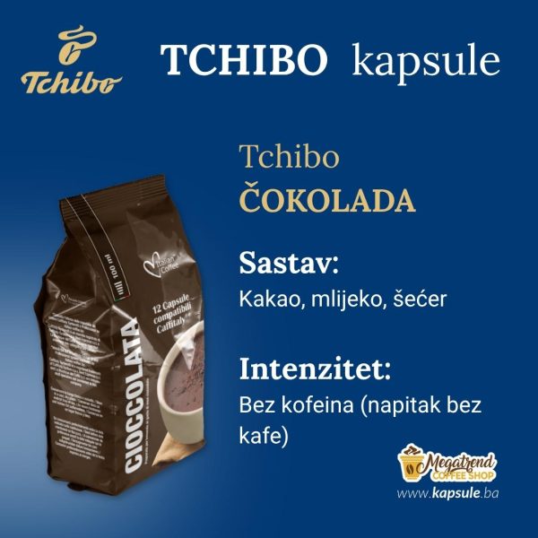 Tchibo Caffisimo kompatibilne kapsule ČOKOLADA