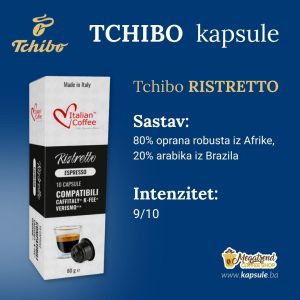 Tchibo Caffisimo kompatibilne kapsule RISTRETTO