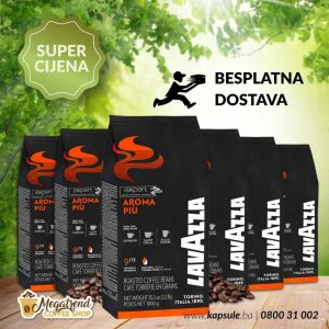 Espresso Kafa u Zrnu Lavazza AROMA PIU EXPERT 6kg www.kapsule.ba Bosna