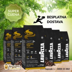 Espresso Kafa u Zrnu Lavazza AROMA TOP EXPERT 6kg www.kapsule.ba Bosna