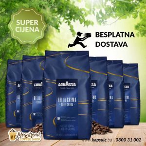 Espresso Kafa u Zrnu Lavazza BELLA CREMA 6kg www.kapsule.ba Bosna