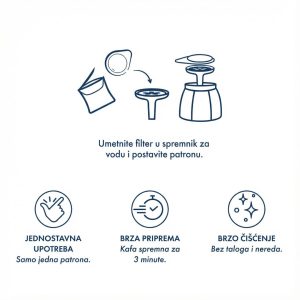 Aparat za Kafu Borbone Moka CIAO na ESE 44 cialde/filter vrećice Aparat za Kafu Borbone Moka CIAO na ESE 44 cialdefilter vrećice