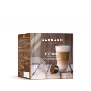 Dolce Gusto kompatibilne kapsule CARRARO NOCCIOLINO