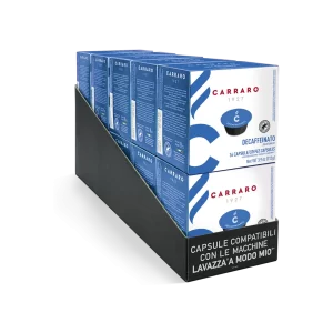 Lavazza a Modo Mio kompatibilne kapsule CARRARO DECAFF - 160 kapsula