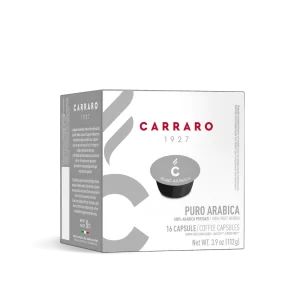 Lavazza a Modo Mio kompatibilne kapsule CARRARO PURO ARABICA