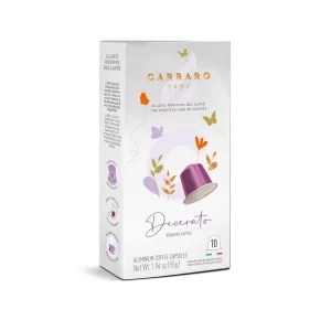 Nespresso kompatibilne ALUMINIJUMSKE kapsule CARRARO DECERATO