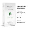 Nespresso kompatibilne ALUMINIJUMSKE kapsule CARRARO GRAN CREMA – 120 kapsula