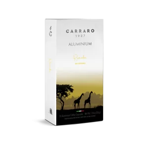 Nespresso kompatibilne ALUMINIJUMSKE kapsule CARRARO RWANDA