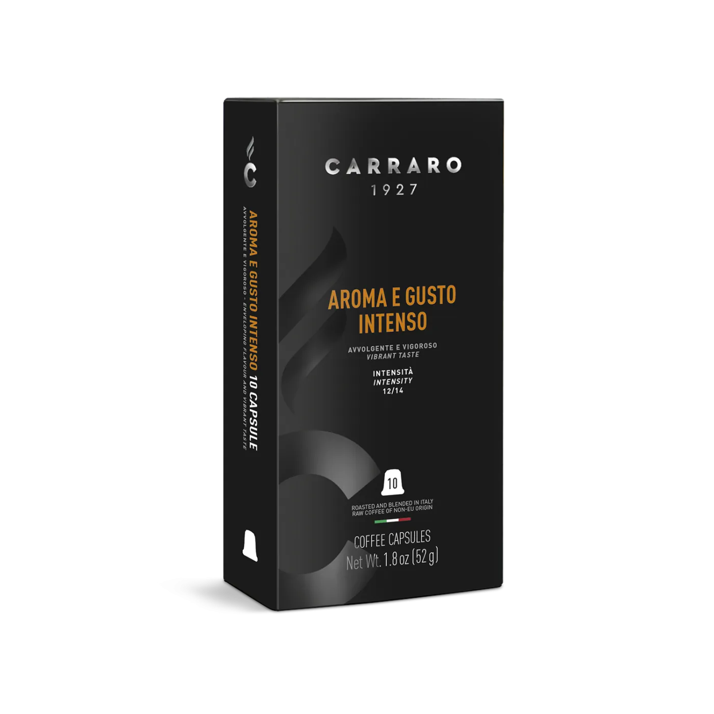 Nespresso kompatibilne kapsule CARRARO AROMA E GUSTO INTENSO Nespresso kompatibilne kapsule CARRARO AROMA E GUSTO INTENSO
