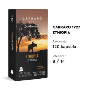 Nespresso kompatibilne kapsule CARRARO ETHIOPIA - 120 kapsula