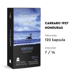 Nespresso kompatibilne kapsule CARRARO HONDURAS - 120 komada