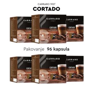 Dolce Gusto kompatibilne kapsule CARRARO CORTADO - 96 kapsula