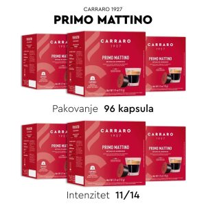Dolce Gusto kompatibilne kapsule CARRARO PRIMO MATTINO 96 kapsula