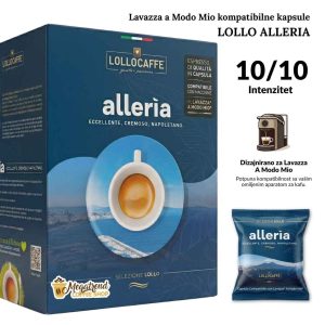 Lavazza a Modo Mio kompatibilne kapsule LOLLO ALLERIA 100 kapsula