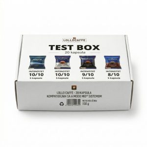 Lavazza a Modo Mio kompatibilne kapsule LOLLO TEST BOX 20 kapsula