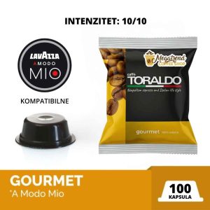 Lavazza a Modo Mio kompatibilne kapsule TORALDO GOURMENT 100 kapsula