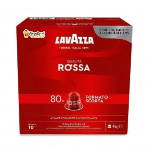 Nespresso kompatibilne kapsule LAVAZZA QUALITA ROSSA - 80 kapsula