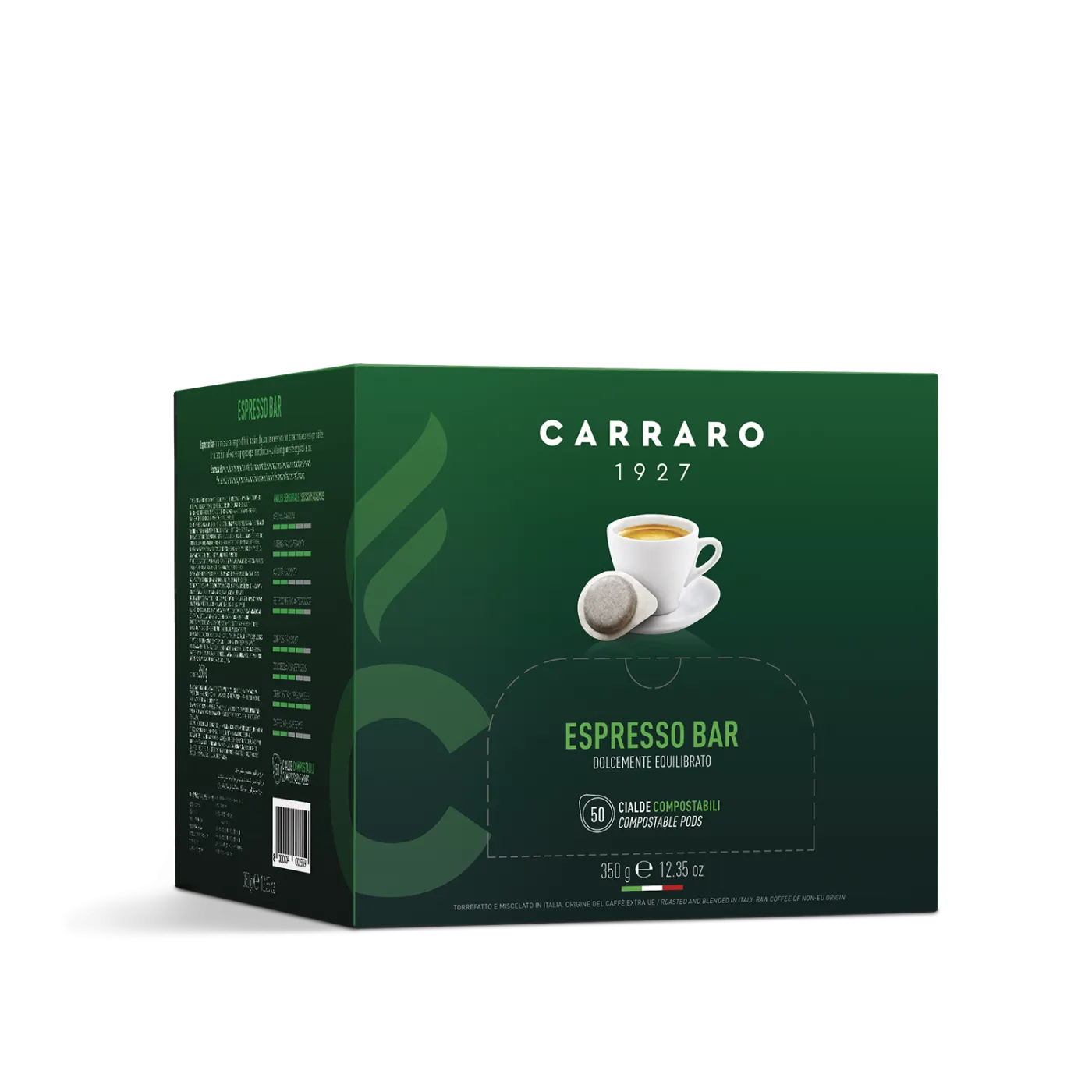 Carraro ESE 44mm ESPRESSO BAR filter vrećice 50 komada Carraro ESE 44mm ESPRESSO BAR filter vrećice 50 komada