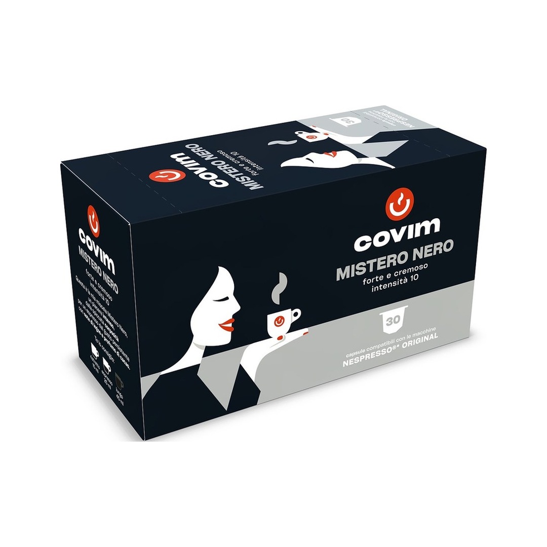 Nespresso Kapsule – COVIM MISTERO NERO - 30 kapsula Covim Mistero Nero kapsule za Nespresso aparate - 2